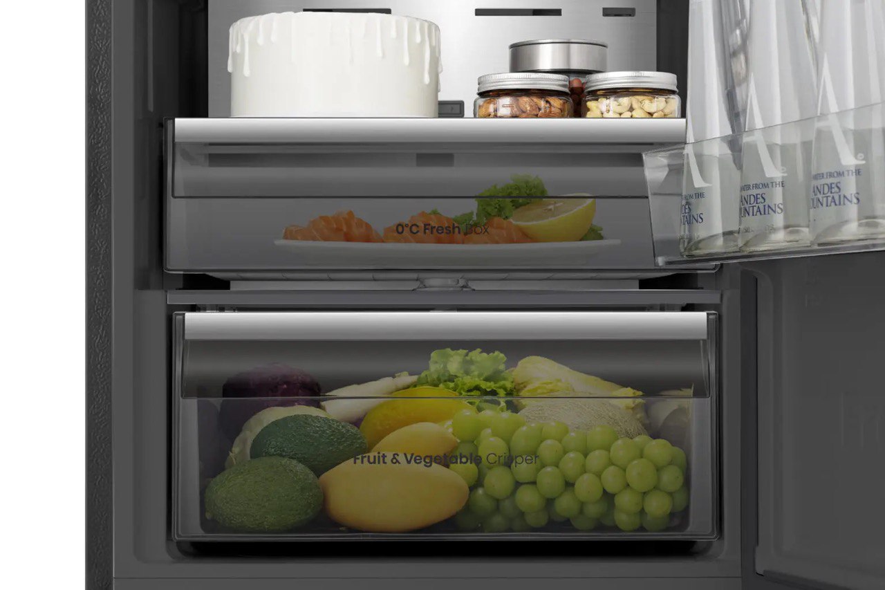 Refrigérateur hisense combine 3 tiroirs