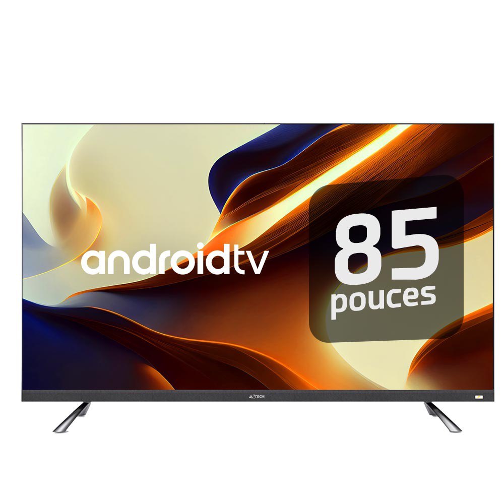 Téléviseur Astech 85'' Smart QLED Google TV 85GT6015H