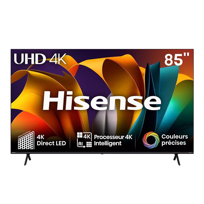 ELEVISEUR HISENSE 65'' LED SMART UHD 4K VIDAA 65A6Q